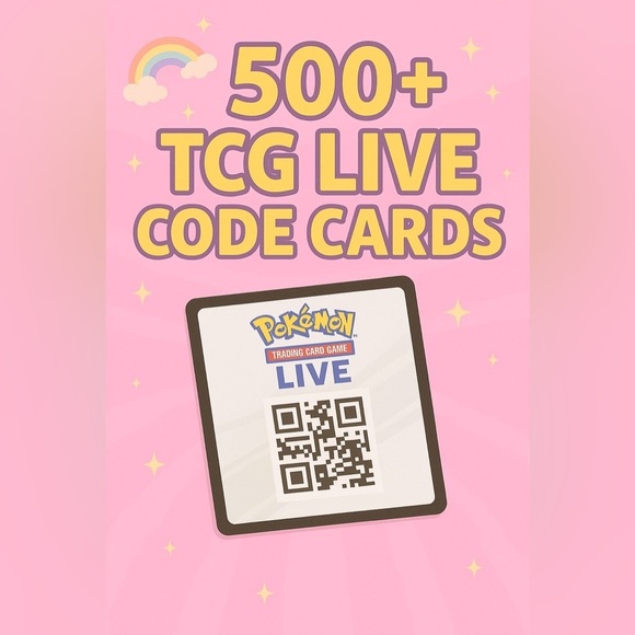 Pokemon Live TCG code cards - Picture 1 of 3
